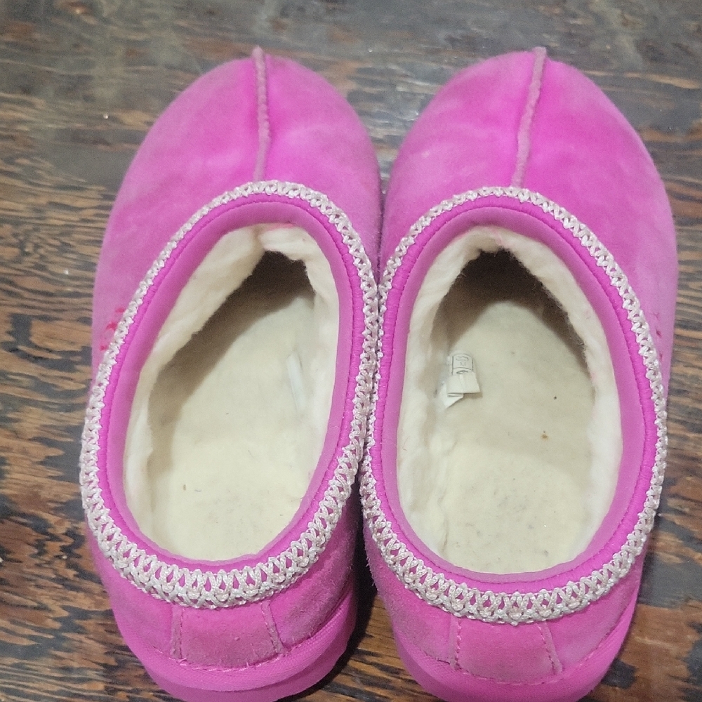 UGG Kids Pink Slippers